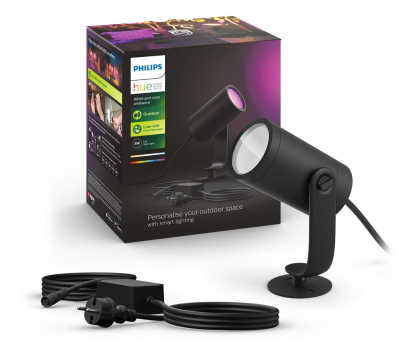 Inteligentne oświetlenie Philips Hue White and color ambiance Reflektor zewn. Lily
